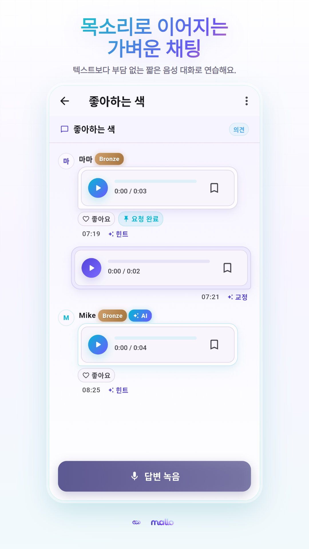 mallo chat list
